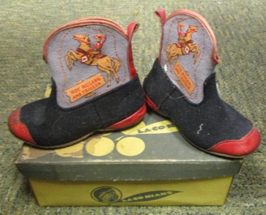 ROY ROGERS AND TRIGGER TODDLER BOOTS