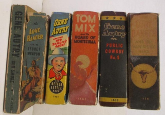 LOT OF 6 BOOKS