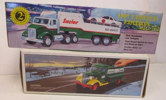 LOT OF 2 SINCLAIR TRUCKS