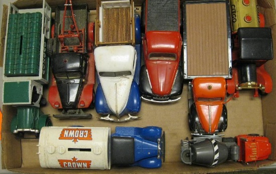 LOT OF 8 MODEL CARS/BANKS