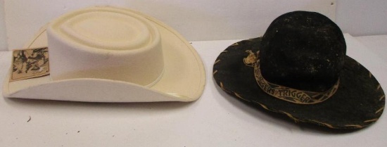 2 COLLECTIBLE COWBOY HATS
