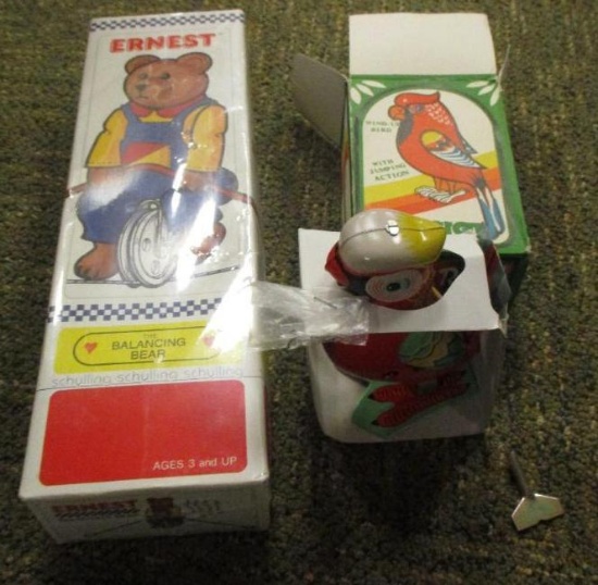 2 COLLECTIBLE TIN TOYS