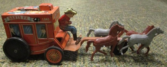 TIN COACH WAGON