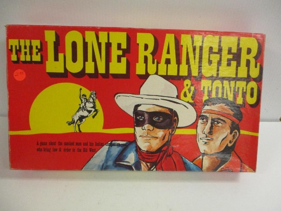 VINTAGE LONE RANGER AND TONTO BOARD GAME