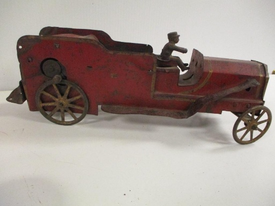 VINTAGE STEEL FIRE TRUCK
