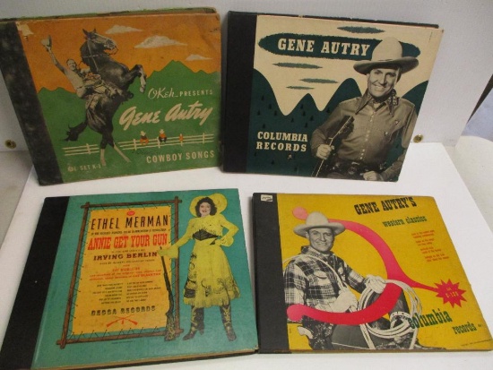 4 VINTAGE RECORD SETS