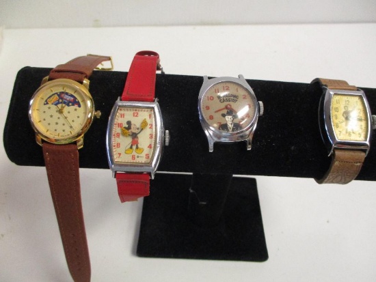 4 COLLECTIBLE WATCHES