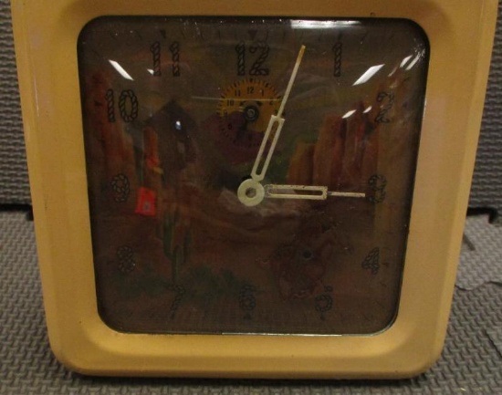 VINTAGE COWBOY ALARM CLOCK