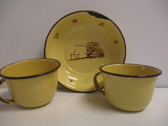 CHUCKWAGON, COWBOY ENAMELWARE