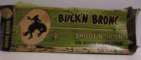 VINTAGE BUCK'N BRONC CAP GUN