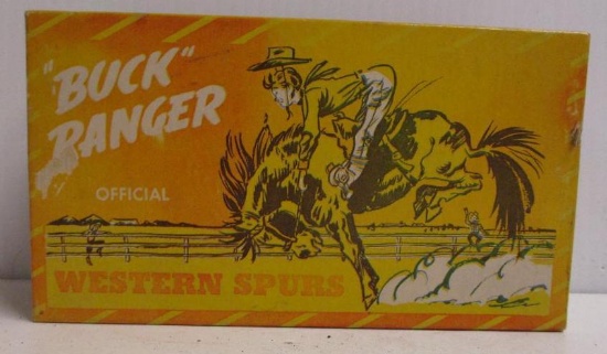 VINTAGE BUCK RANGER WESTERN SPURS FOR KIDS