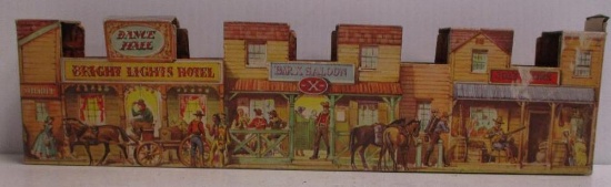 CRESCENT TOYS COWBOY TOWN