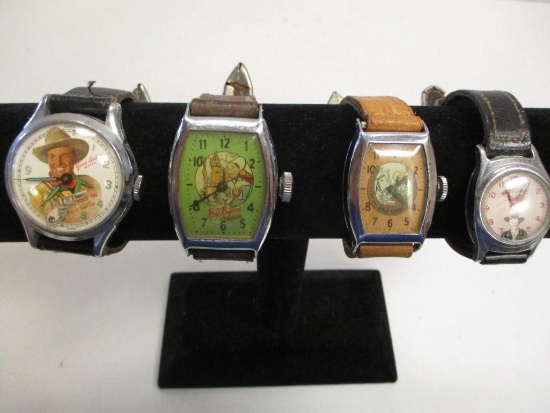 4 COLLECTIBLE WATCHES