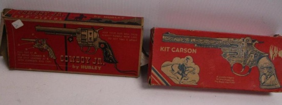 2 COLLECTIBLE TOY CAP GUNS