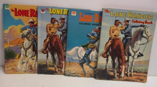 LOT OF LONE RANGER COLORING BOOKS