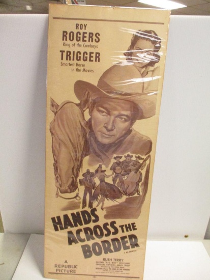 ROY ROGERS HANDS ACROSS THE BOARDER POSTER
