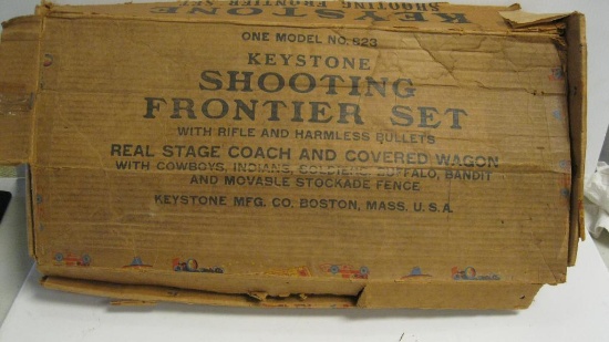 VINTAGE KEYSTONE SHOOTING FRONTIER SET