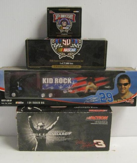 4 NASCAR COLLECTABLES
