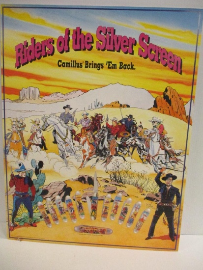 RIDERS OF THE SILVER SCREEN KNIFE POSTER