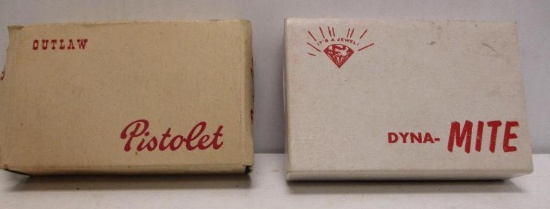 2 VINTAGE SMALL CAP PISTOLS