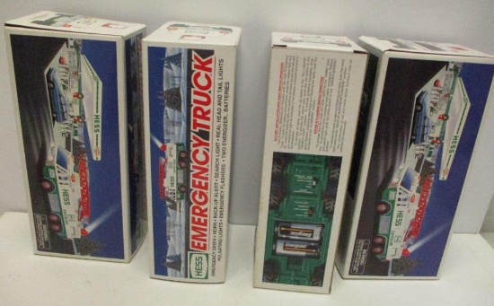 4 HESS COLLECTIBLE TRUCKS