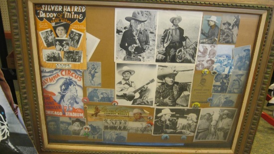 ASSORTED COLLECTABLE COWBOY ITEMS