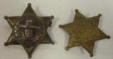 LOT OF 2 HOPALONG CASSIDY CHILD BADGES