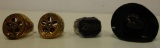 LOT OF 4 CHILDS RINGS