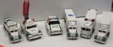 LOT OF 6 HESS TRUCKS