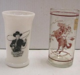 LOT OF 2 HOPALONG CASSIDY CUPS