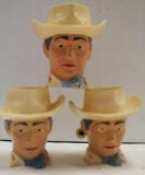LOT OF 3 ROY ROGERS MUGS