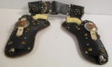 VINTAGE GENE AUTRY CHILDS HOLSTER AND CAP GUN SET