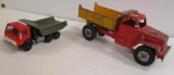 2 COLLECTIBLE STEEL TRUCKS