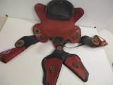 VINTAGE BICYCLE SADDLE SEAT AD ON