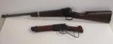 2 TOY RIFLE/SADDLE GUNS