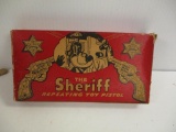 STEVENS VINTAGE SHERIFF TOY PISTOL