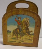VINTAGE TIN COMIC BOOK CORRAL