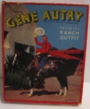 VINTAGE GENE AUTRY HOLSTER AND GUN SET