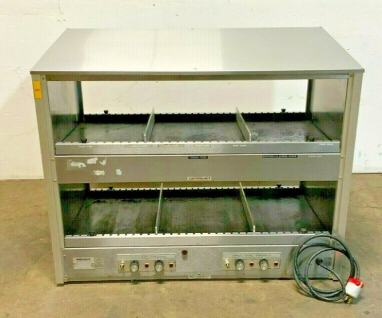 Merco Savory 2TSW-3824 38" Pass Through Countertop Warmer Merchandiser
