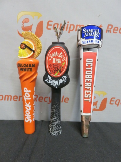 Shock Top Belgian White Sam Adams Seasonal October Flying Snake Dog Beer Tap Keg