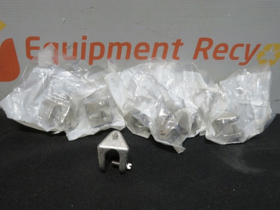 Taylon VWR 915855 S Connectors12621-246 S-Connector Holder Clamp New Lot of 6