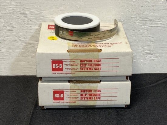 BS&B Graphite Rupture Disk 10050450 -5" Dia 241A