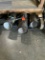 Lot of 3 Mr. Heater Thermoheat Contractor Series 75k-125k BTU/HR Propane Heaters