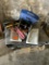 Lot of Heavy Duty Tarps Straps Lights Hoses Salt Spreader