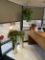 Lot of 4 Artificial Plants - 3 Potted, 1 Hanging