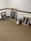 Lot of 14 Miscellaneous Brass and Metal Framed Pictures