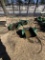 Lot of 3 Rolling Roofing Trash Hopper Garbage Dumper Material Mover