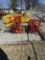 Lot of Disassembled Material Cart Frames & Wheels