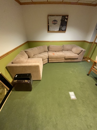 4-Piece Sectional Sofa/Couch in Office #8 113" X 82"