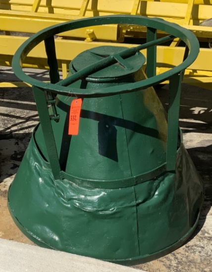 Rock Bucket Carrier For Hydraulic Hoists